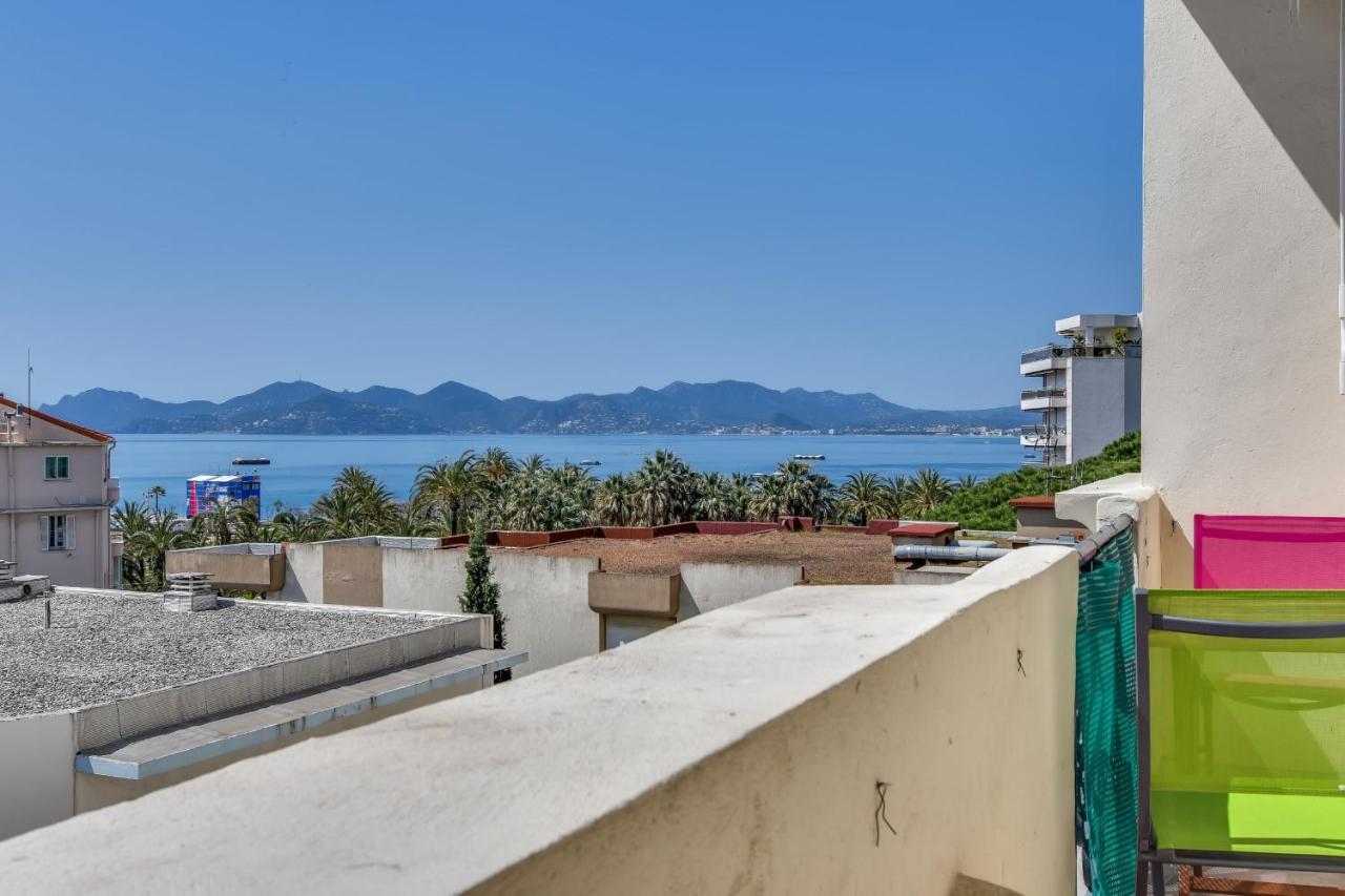 Immogroom - Sea View - Balcony - 5 Min From The Beach - Ac - Wifi Cannes Exterior foto